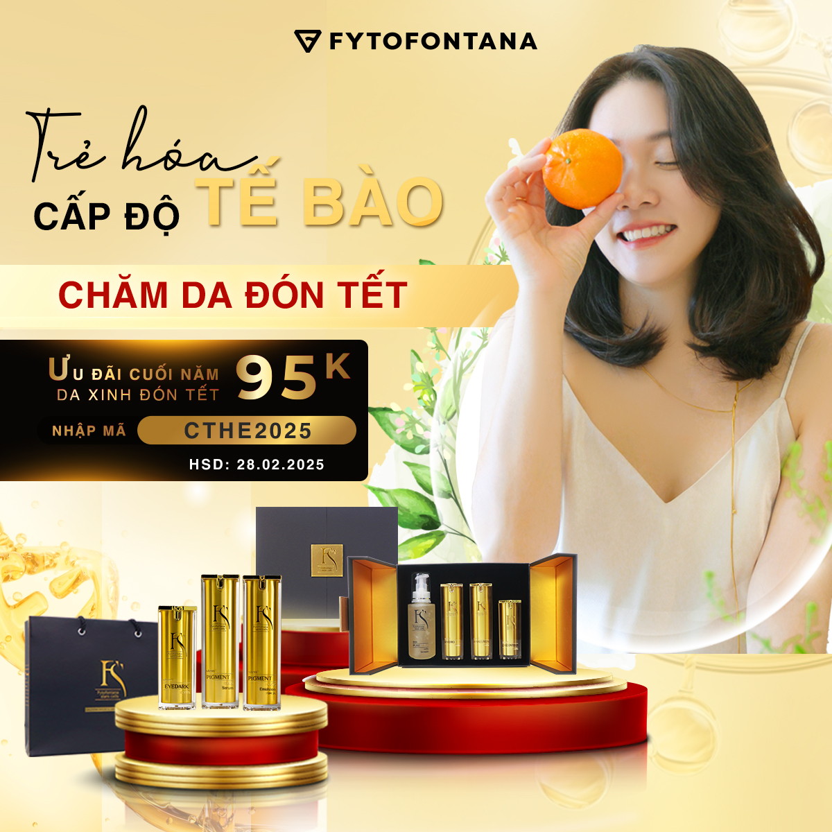 Ưu đãi cuối năm - Chăm da đón tết