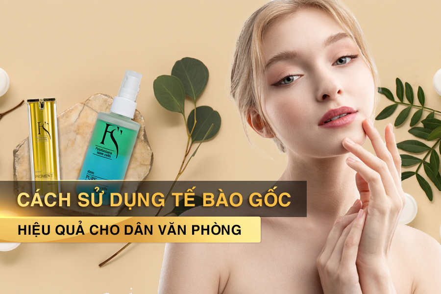 THỨ TỰ DÙNG TẾ BÀO GỐC VÀ SERUM ĐÚNG CHUẨN KHOA HỌC