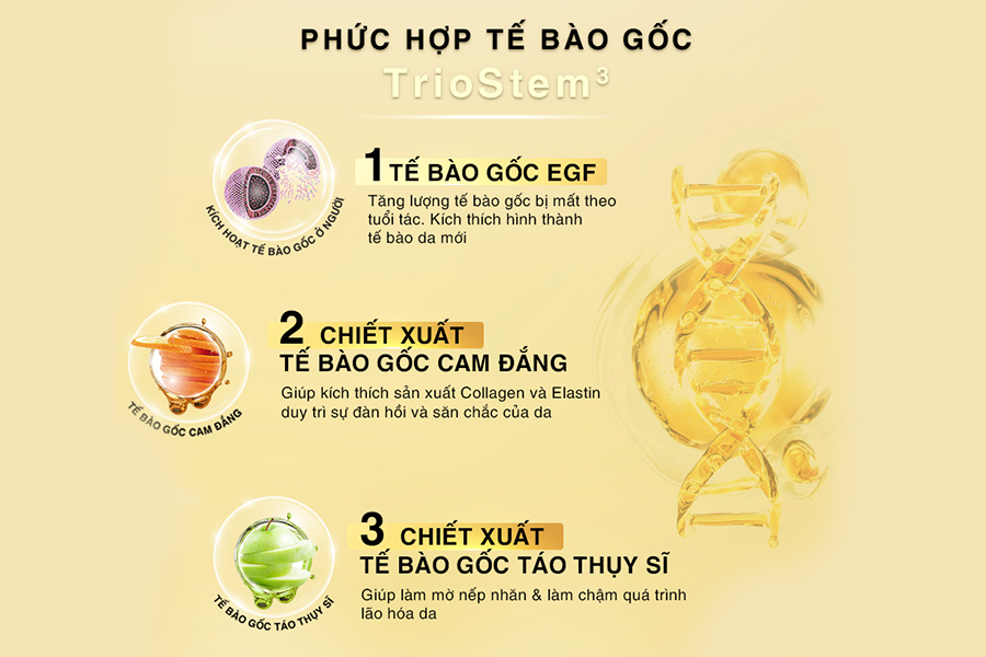 Ưu điểm của FS BOTU với phức hợp TrioStem3