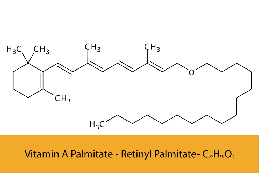 Retinyl Palmitate giúp dẫn xuất vitamin A hỗ trợ tái tạo da